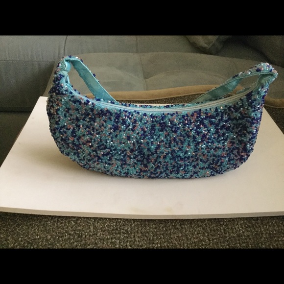 Moyna Beaded evening bag NWOT - Picture 6 of 6